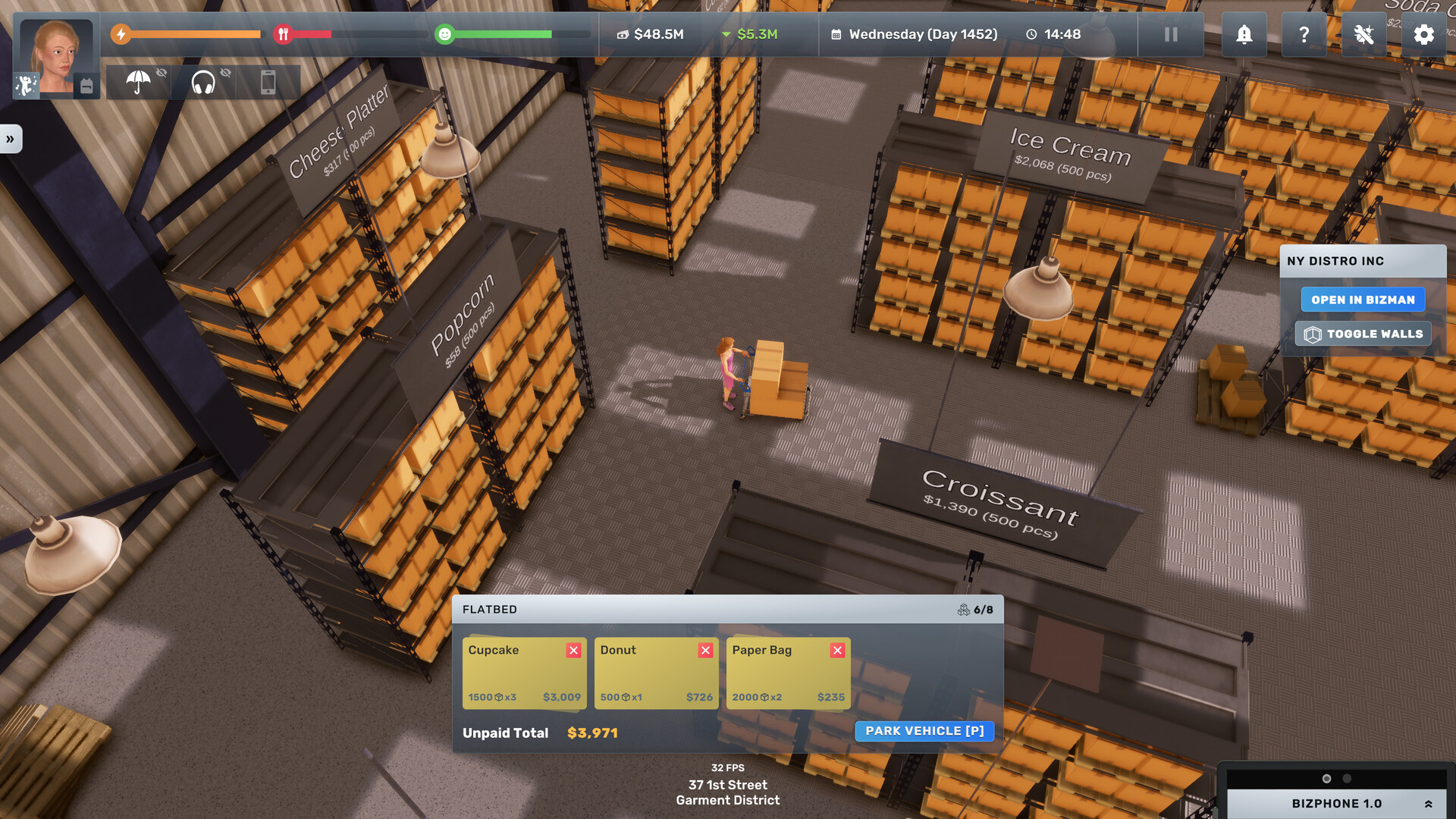 Big Ambitions store interior from the official Steam gallery